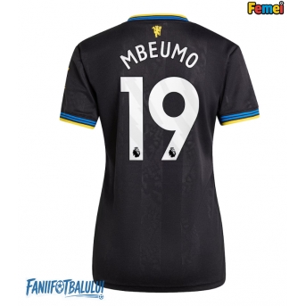 Manchester United Bryan Mbeumo #19 Tricou Fotbal Replică 2025-26 Femei Treilea